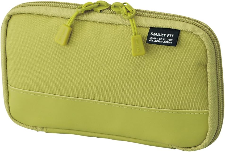 LIHIT LAB Compact Pen Case (Pencil Case), Water & Stain Repellent,3.5" x 6.5'', Navy (A7687-11) – image 2