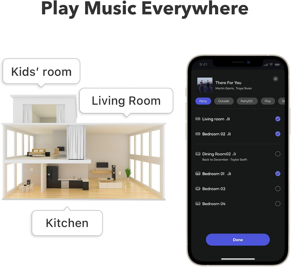 WiiM Pro Plus AirPlay 2 Receiver, Google Cast Audio, Multiroom Streamer with Premium AKM DAC, Voice Remote, Works with Alexa/Siri/Google, Stream Hi-Res Audio from Spotify, Amazon Music, Tidal and More – image 4