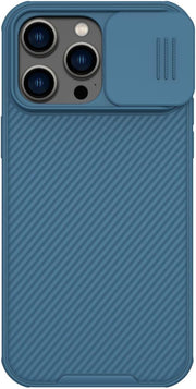 NILLKIN Slide Cover Camera Protection CamShield Pro Case For iPhone 14 Pro Max (Black) - iPhone 14 Pro Max Blue