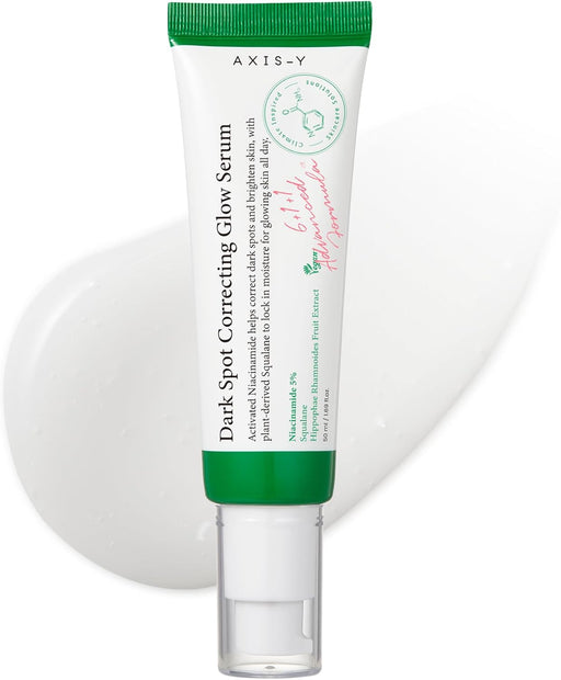 Dark Spot Correcting Glow Serum 50ml - 5% Niacinamide Dark Spot Remover For Face - Vegan Korean Skin Care Niacinamide Serum for All Skin Types - 1.69 fl. oz. - 50 ml (Pack of 1)
