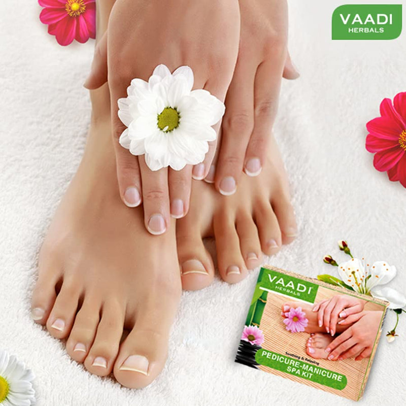 Vaadi Herbals Organic Pedicure Manicure Spa Kit