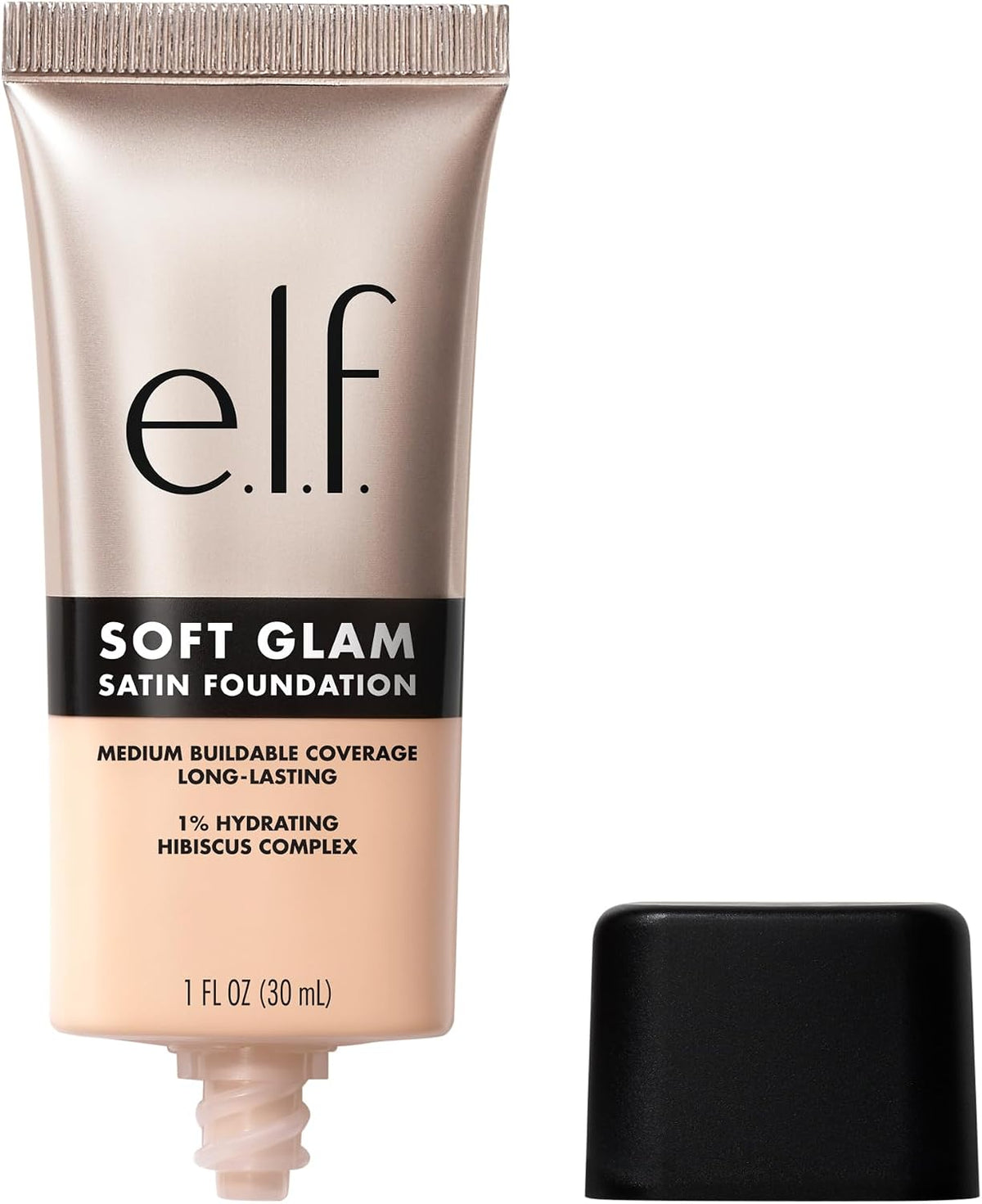 e.l.f. Soft Glam Foundation, Medium Coverage, Long-Lasting & Buildable Foundation For A Smooth, Satin Finish, Vegan & Cruelty-Free, 32 Medium Neutral – image 8
