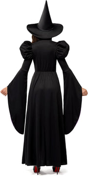 Spooktacular Creations Classic Witch Womens Halloween Costumes 2026, Costume with Witch Dress Hat Accessory for Cosplay