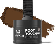 Gowwim Root Touch up Powder, Instantly Gray Hair Cover up Hairline Powder for Women & Men Waterproof and Sweatproof Root Cover Up Long-Lasting for Thinning & Loss Hair (D-Brown) - Med-Brown