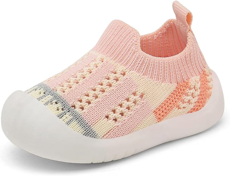 Baby Boy Girl Walking Shoes Non-Slip Toddler Sock Shoes 6 9 12 15 18 24 Months