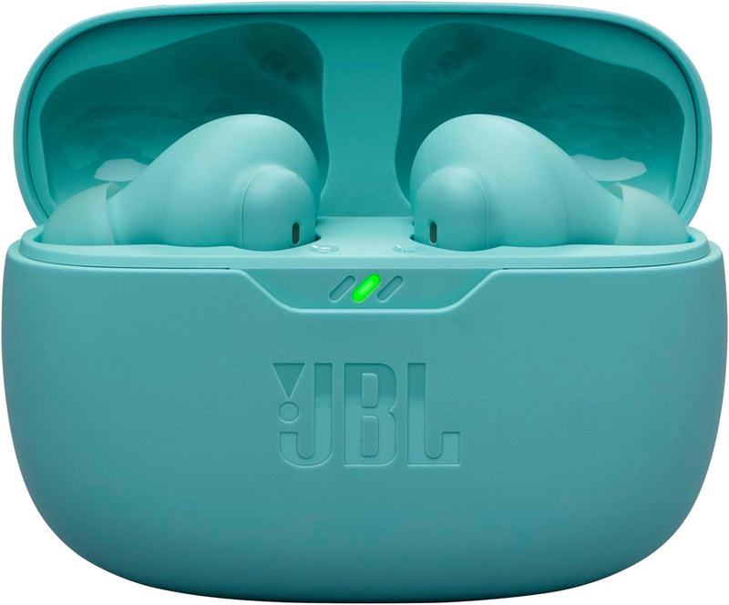JBL Wave Beam 2 Adaptive Noise Cancelling with Smart Ambient True Wireless Earbuds, Deep Bass, Comfort Fit, 40H Battery, Hands-Free + VoiceAware, Water and Dust Resistant - Black, JBLWBEAM2BLK