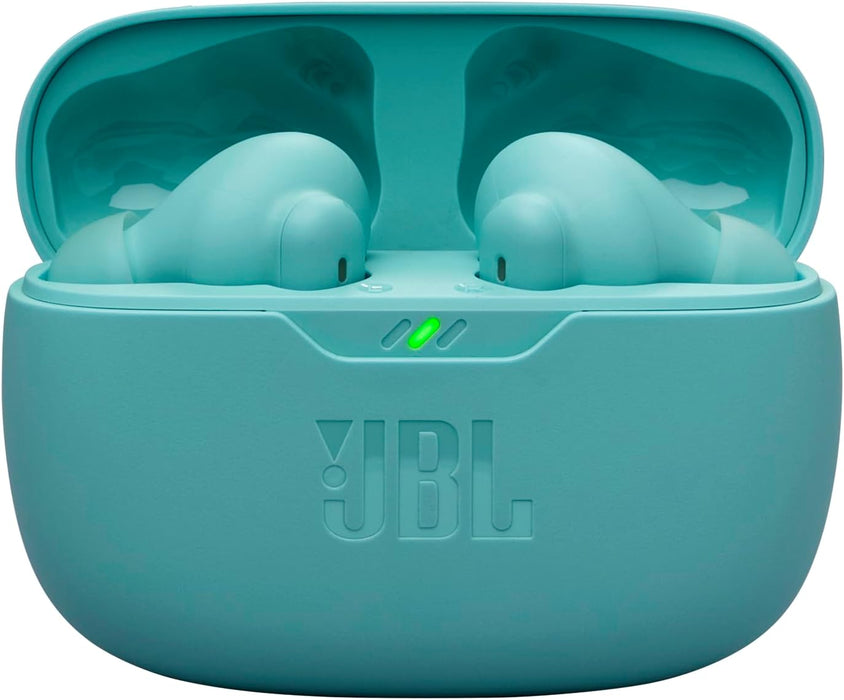 JBL Wave Beam 2 Adaptive Noise Cancelling with Smart Ambient True Wireless Earbuds, Deep Bass, Comfort Fit, 40H Battery, Hands-Free + VoiceAware, Water and Dust Resistant - Black, JBLWBEAM2BLK