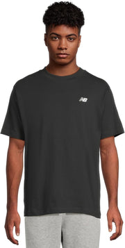 New Balance mens Sport Essentials Cotton T-shirt Shirt - BLACK
