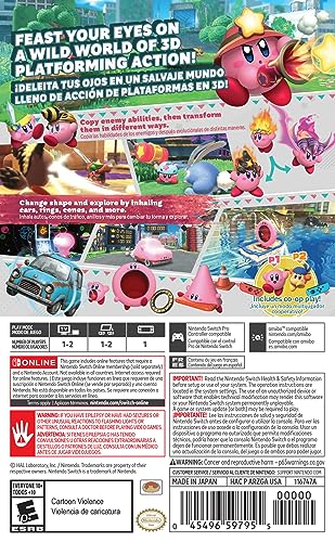 Nintendo Kirby And The Forgotten Land - Nintendo Switch