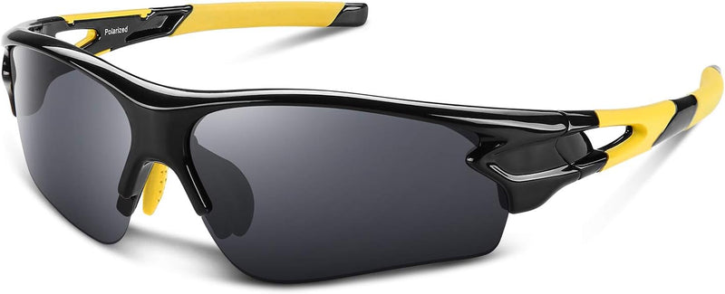 Polarized Sports Sunglasses for Men Women Youth Baseball Fishing Cycling Running Golf Motorcycle Tac Glasses UV400