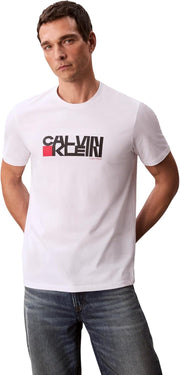 mens Ss 30s Eu Ck Redbox Graphic Tee Lv04rd814g T-Shirts (pack of 1) - Brilliant White