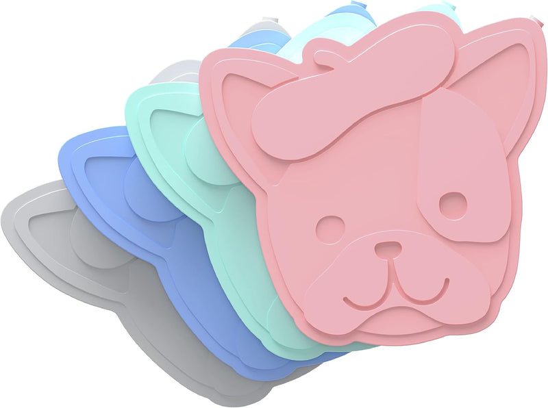 Buddies Reusable Ice Pack - Glitter Mermaid - 4pcs - Puppy