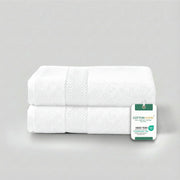 Cotton Home 1PC Face Towel 100 Cotton 30x30cm / 12x12 inches Dusty Pink Towel Soft and High Absorbent Super Soft Quality Towel - White Pack 2