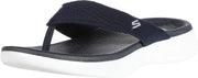 ON-THE-GO 600 - SUNNY womens Flip-Flop - Navy Textile