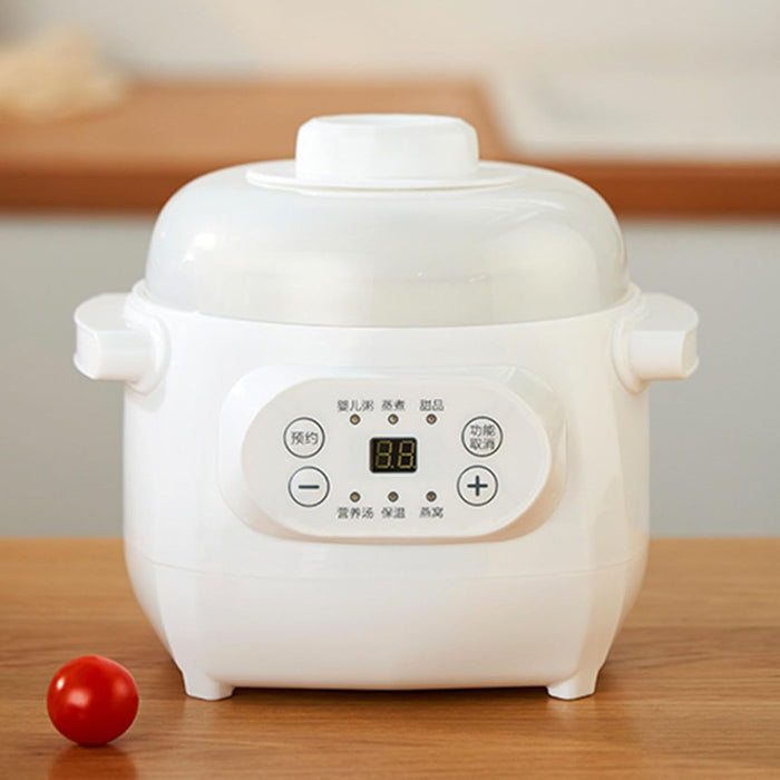 Cryfokt Electric Stew Cooker, Electric Ceramic Slow Cooker Versatile Convenient Use for Rice (UK Plug), Cryfoktxmzs0pg146-12