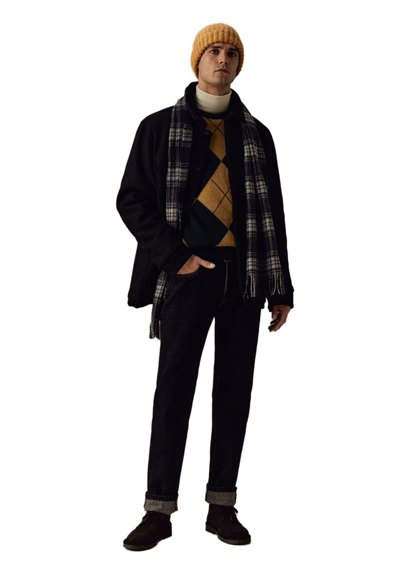 ovs Men Jacket In Wool Blend With Padding