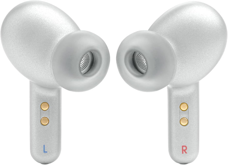 JBL Live Pro 2 True Wireless Noise Cancelling Earbuds, JBL Signature Sound, Smart Ambient, 40H Battery, 6 Microphones, Oval Tube, Multi-Point Connection, IPX5 Water Resistant - Black, JBLLIVEPRO2BLK