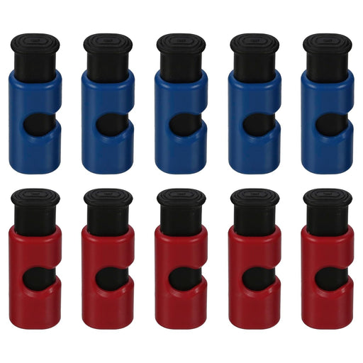 WHTCHSU Bag Clips, 10 Pack, Squeeze and Lock Bread Bag Clips for Food Storage, Plastic Bag Closure Clips