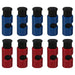 WHTCHSU Bag Clips, 10 Pack, Squeeze and Lock Bread Bag Clips for Food Storage, Plastic Bag Closure Clips