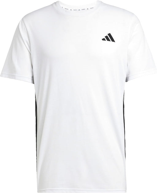 Men Train Essentials Training Feelready 3-Stripes T-Shirt - White