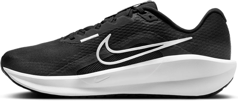 Downshifter 13 Running mens LACED SHOES - BLACK/WHITE-DK SMOKE GREY
