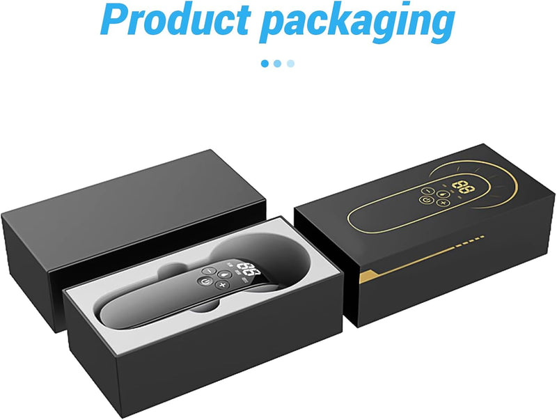 Professional Body Sculpting Machine for Cellulite Removal Cordless Electric Massager for Belly, Waist, Arms, Hips & Legs Handheld Fat Burner with LED Display Gift for Men & Women