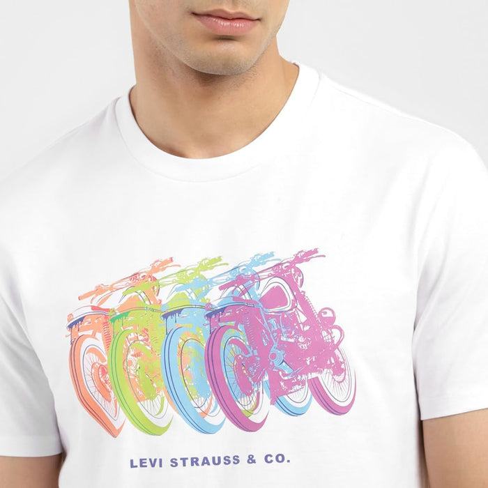 Levi's Mens Rainbow Bike Grp Tee T-Shirt