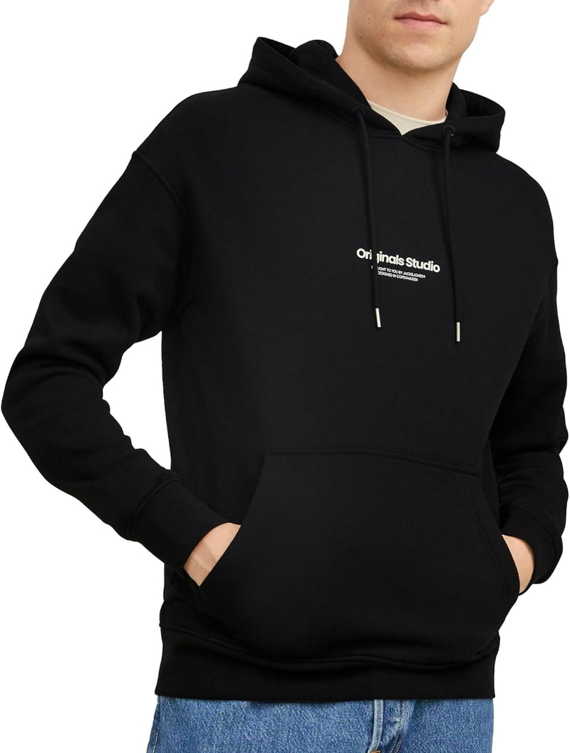 mens VESTERBRO SWEAT HOOD Sweatshirt (pack of 1) - Black