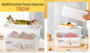 Wtrtr Egg Boiler,Multifunctional electric steamer,Egg Steamer Maker, Egg Cooker,Food Steamer