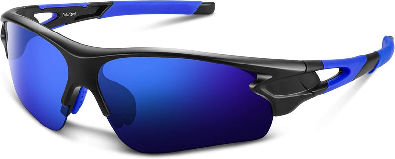 Polarized Sports Sunglasses for Men Women Youth Baseball Fishing Cycling Running Golf Motorcycle Tac Glasses UV400
