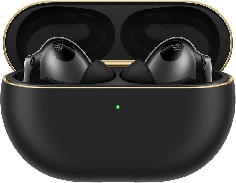 FreeBuds Pro 4, Accept-reject calls with Head Motion Controls, Dual-driver True Sound, Intelligent Dynamic ANC, compatible with iOS & Android, AI call-noise-cancellation, Black - Black