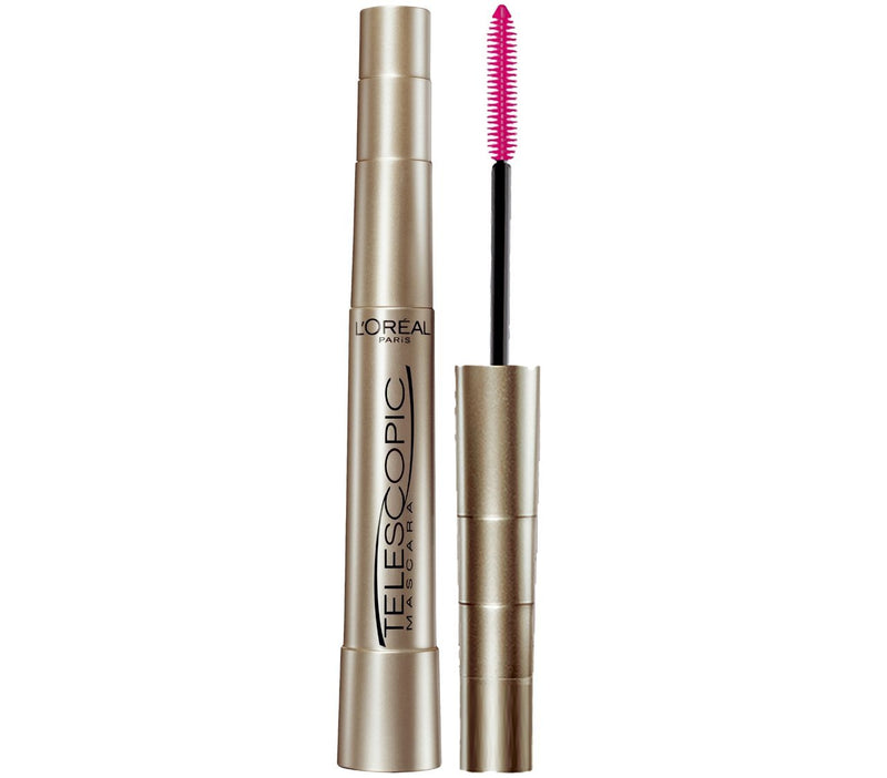 L’Oréal Paris Makeup Telescopic Original Lengthening Mascara, Blackest Black, 0.27 Fl Oz (1 Count)
