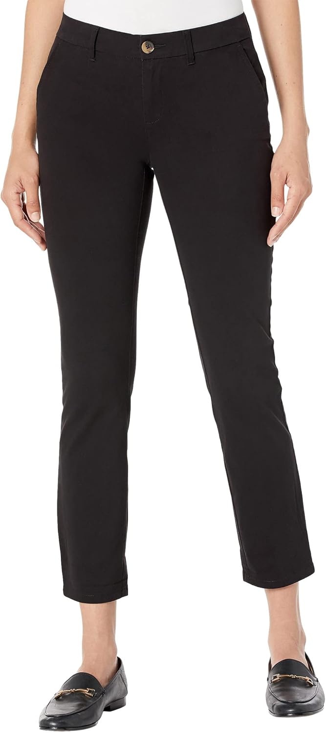 womens Hampton Chino Pants Pants - Black