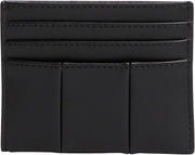 Women's TH ICON CC Holder Quilted AW0AW17745 Cardholder, Black (Black), One Size