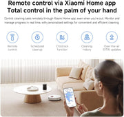 Xiaomi Robot Vacuum S40 Smart Laser Navigation Robot Mop, Powerful 10000 Pa Suction for Pet Hair, Carpets & Hard Floors