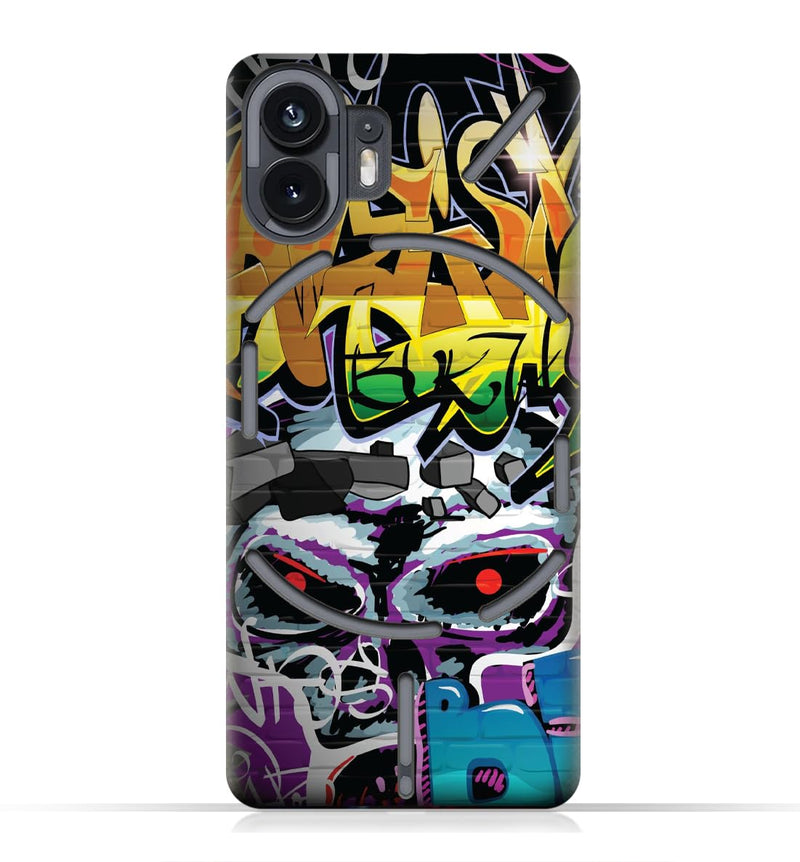 TPU Protective Mobile Back Case Cover Compatible with Nothing Phone 2 with design 03