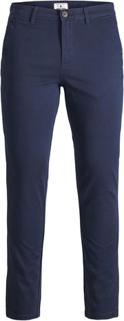 mens Jjimarco Jjbowie SA Slim Fit Pants Trouser (pack of 1) - Navy Blazer