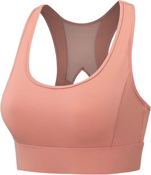 Dress Cici Longline Racerback Sports Bra, High Impact Bra for Running, Gym, Yoga