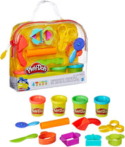 Play-Doh Rainbow Swirl Ice Cream Playset with 7 Pretend Play Kitchen Accessories, Arts and Crafts Toys for 3 Year Old Girls and Boys and Up - 24.5 x 23.3 x 19.9 cm Starter set
