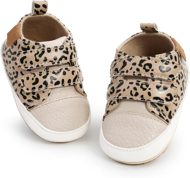 Baby Shoes Boys Girls Infant Sneakers Non-Slip Sole Toddler Crib First Walker Shoes Flat Lazy Shoe