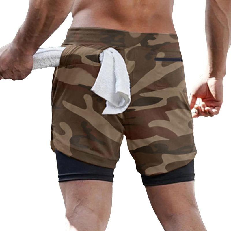 Dress Cici Gym Shorts for Men, Men's Activewear Running Shorts,Drawstring Gym Shorts Men, 2 Layer Loose Athletic Shorts with 4 Pockets