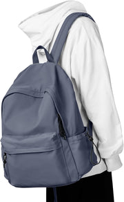 WEPOET Middle School Backpack for Teen Girls,Cute College Backpack for Women,High School Bag,Casual Travel Rucksack,Bookbag - A6-blue Purple