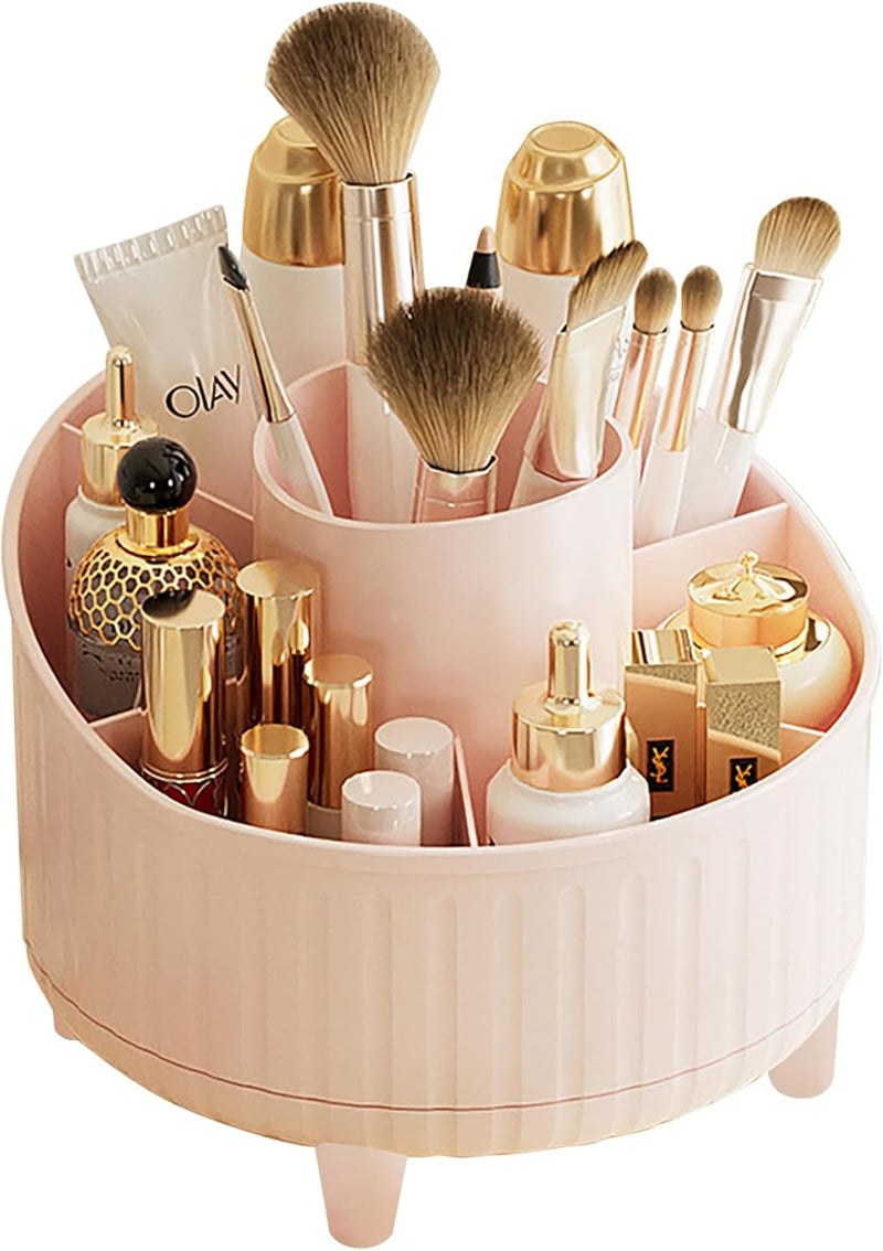 URbazaar Makeup Organizer With Drawers, Large Capacity Desk Organizer, Organizer and Storage for Cosmetics, Lipsticks, Jewelry, Skincare, Holder for Brushes,Eyeshadow,Dresser Countertop