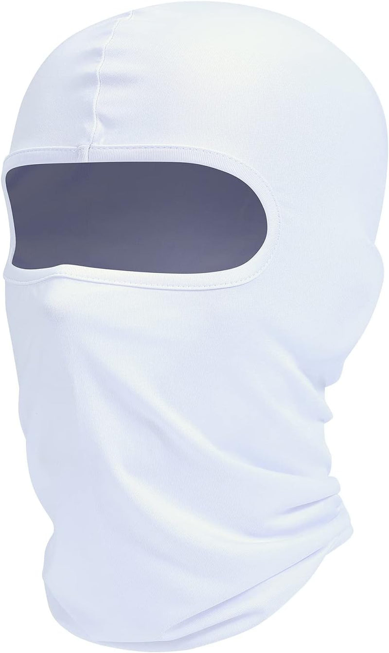 Fuinloth Balaclava Face Mask, Summer Cooling Neck Gaiter, UV Protector Motorcycle Ski Scarf for Men/Women
