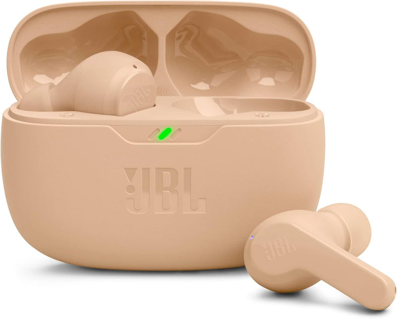 JBL Wave Beam 2 Adaptive Noise Cancelling with Smart Ambient True Wireless Earbuds, Deep Bass, Comfort Fit, 40H Battery, Hands-Free + VoiceAware, Water and Dust Resistant - Black, JBLWBEAM2BLK