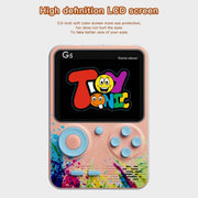 TOYTONIC G5 Handheld Game Console for Kids Retro Gaming Device with 3.0" HD Screen, Built-in 500 Classic Games, AV Output, Random Color Portable Game Player for Boys & Girls, Multicolour - Handheld Game 2