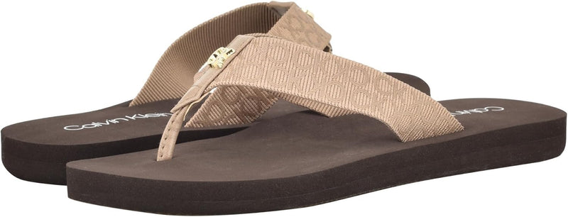 Calvin Klein Caluha womens Flip-Flop