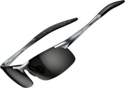 ATTCL Mens Polarized Sunglasses for Men Sunglasses (pack of 1) - 8177-Gray(Non-mirrored)