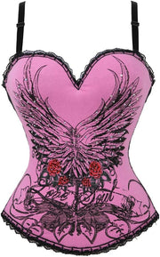 womens Hourglass Costume Corset (pack of 1) - 2269 Pink