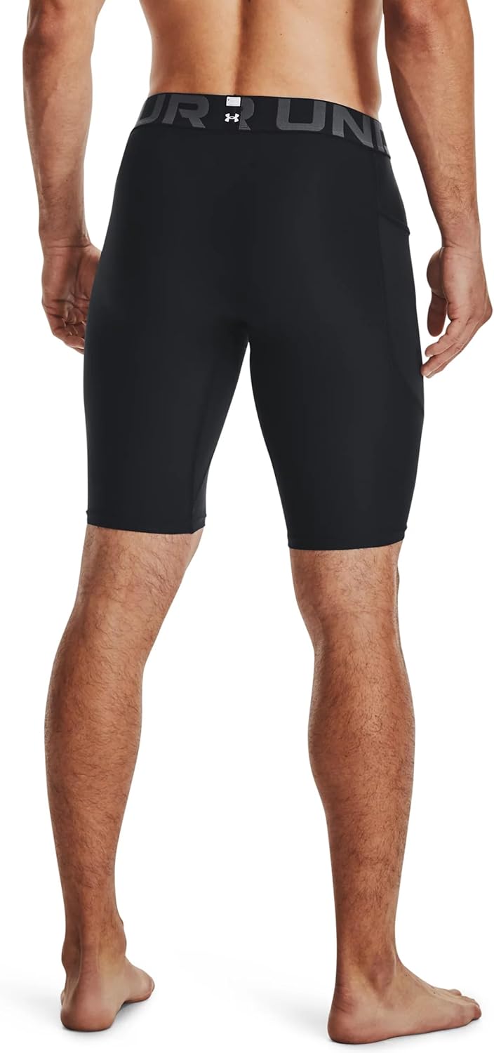 HEATGEAR ARMOUR Mens Shorts, Black, XL